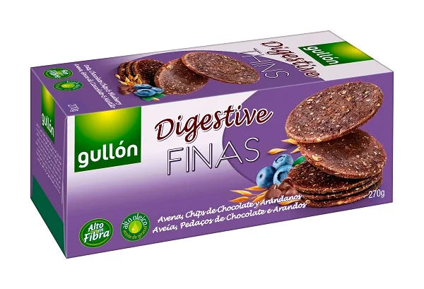 Biscuiti digestivi cu chipsuri de ciocolata si afine, 270 g-GULL.00027
