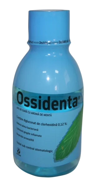 Apa de gura Ossidenta cu menta, 250 mililitri-BIOF.00154