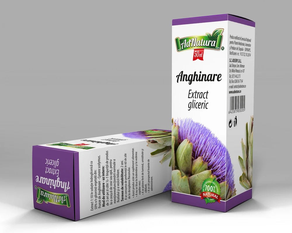  Extract gliceric din anghinare, 50ml-ADSV.00247