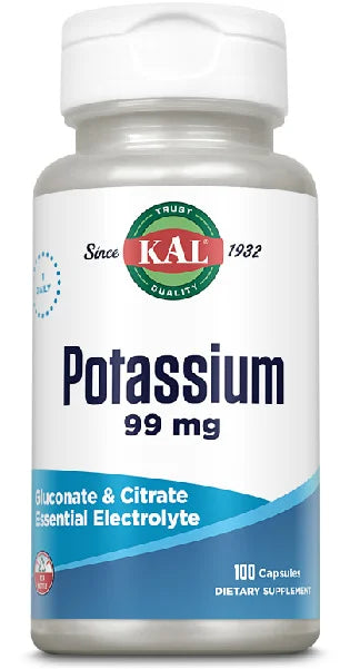 Potassium 99 mg, 100 capsule vegetale-SECO.00323