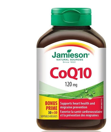 Coenzima Q10 120 mg, 60 capsule-JAMI.00011
