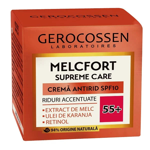 Crema antirid SPF 10 (55+) – Melcfort Supreme, 50 ml-GERO.00649