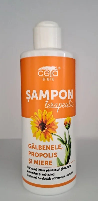Sampon cu galbenele, propolis si miere, 200 ml-CETA.00100