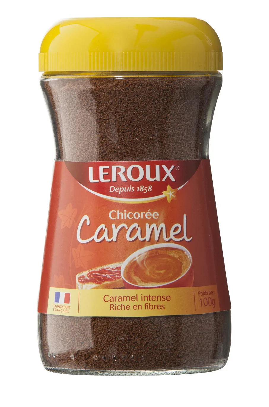 Cicoare solubila caramel Leroux, 100 gr-RIVO.00005