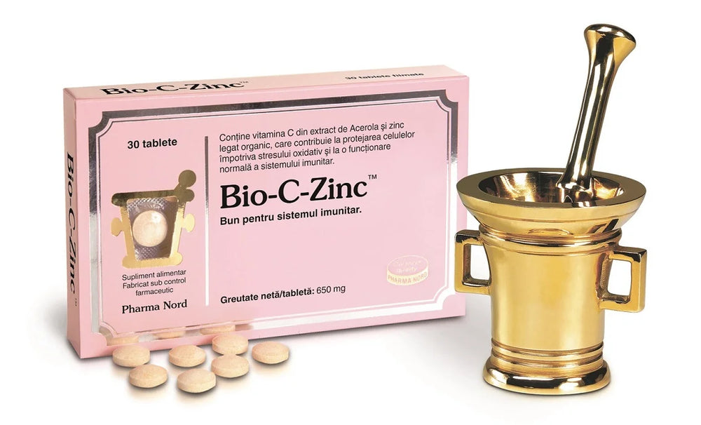 Bio-C-Zinc, 30 comprimate-PHAR.00036