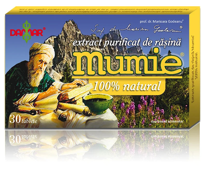 Mumie-extract purif de rasina 30cpr-DAMG.00006