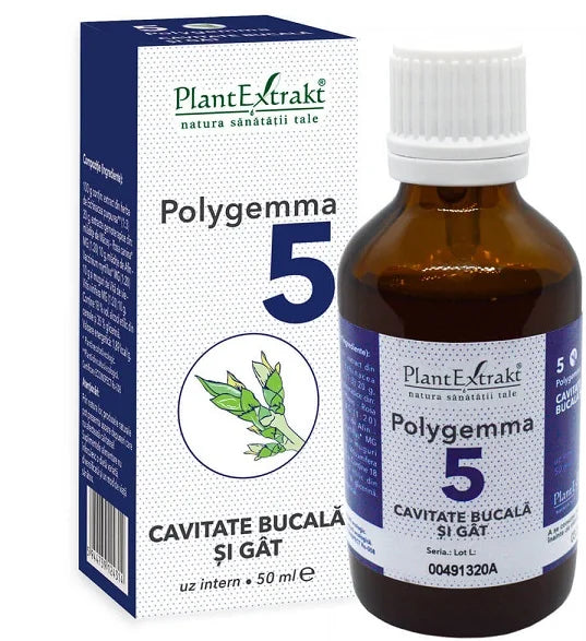 Polygemma 5 Cavitate Bucala si Gat, 50 ml-PLAX.00117