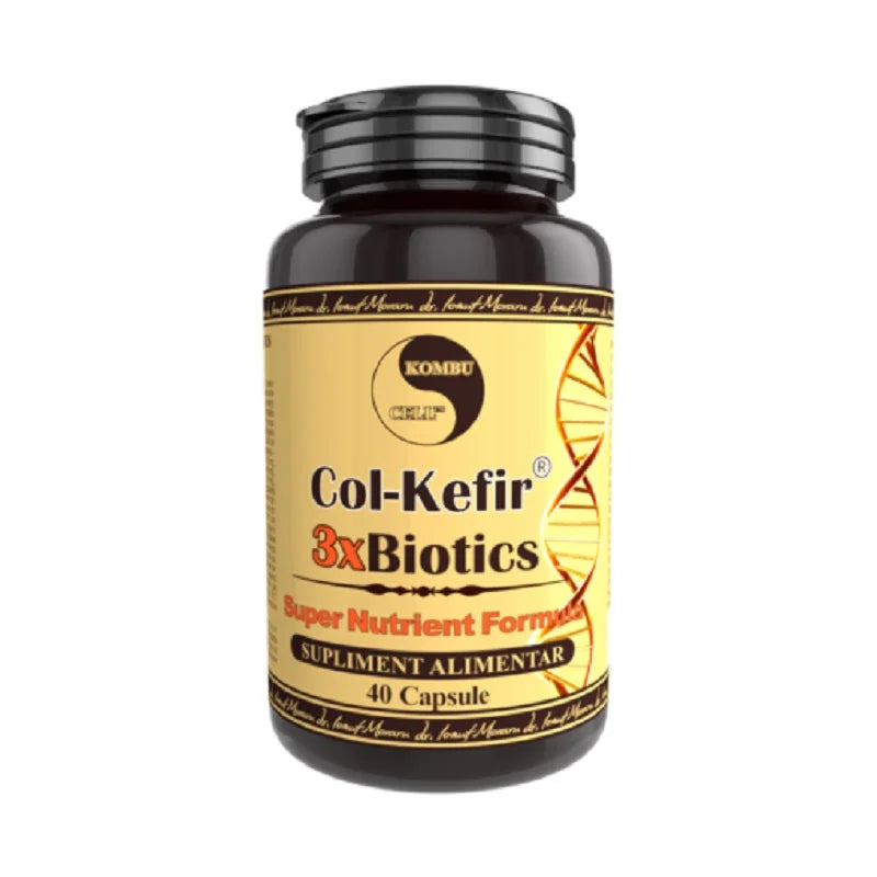 Col-Kefir 3xBiotics, 40 capsules-MEDI.01114