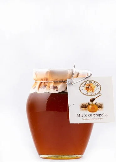 Miere cu propolis 400 g-EURA.00021