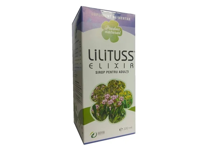 Lilituss Elixir Sirop pentru Adulti, 200ml-ADYA.00034