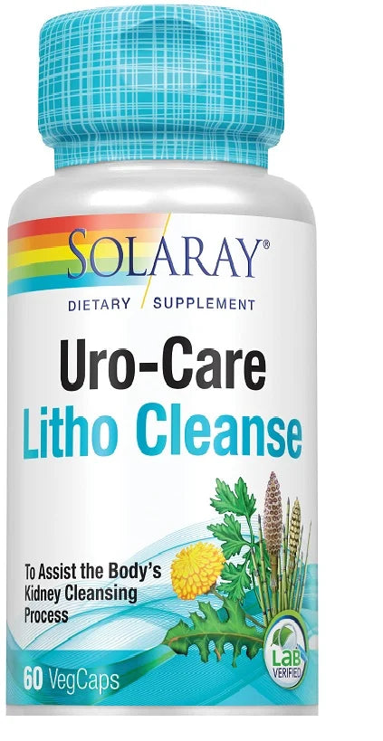 Uro-Care Litho Cleanse, 60 capsule vegetale-SECO.00477