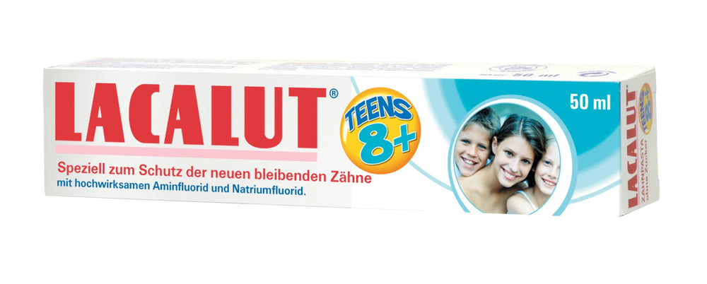 Lacalut Kids Teens, Pasta de Dinti (8+ ani), 50 ml-LACA.00012