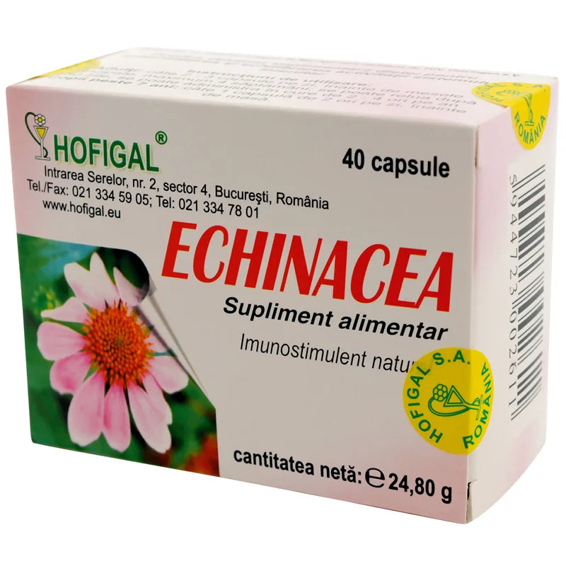 Echinacea, 40 capsule-HOFI.00040