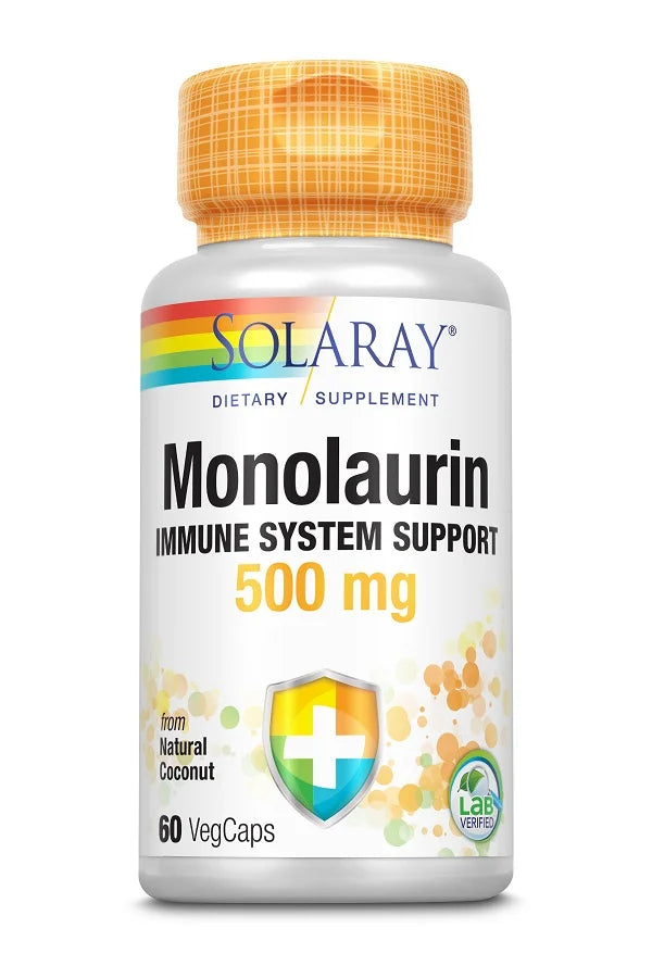 Monolaurin 500 mg, 60 capsule vegetale-SECO.00517