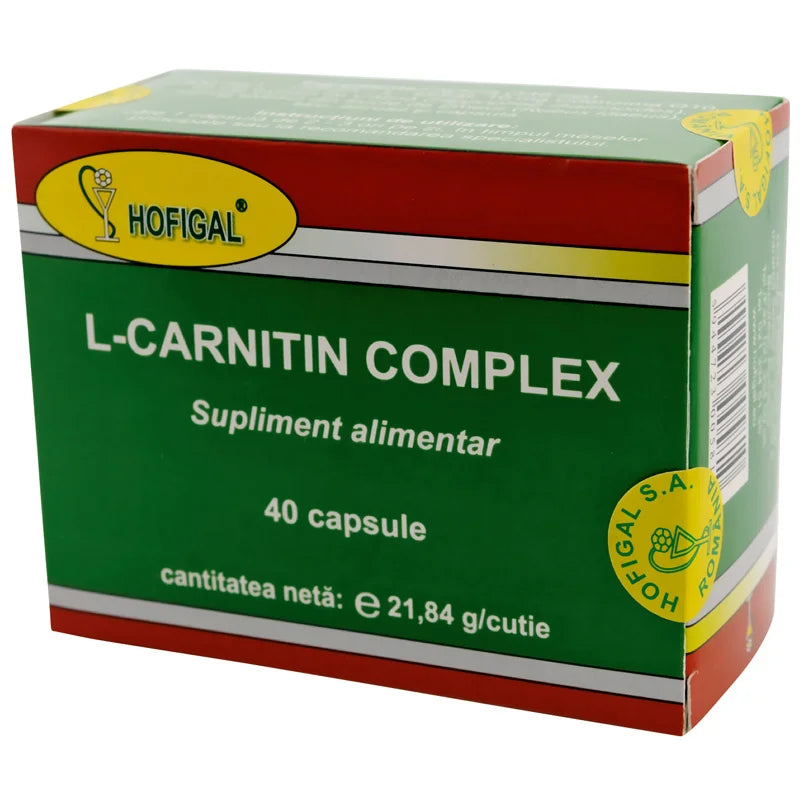 L-Carnitin Complex, 40 capsule-HOFI.00098