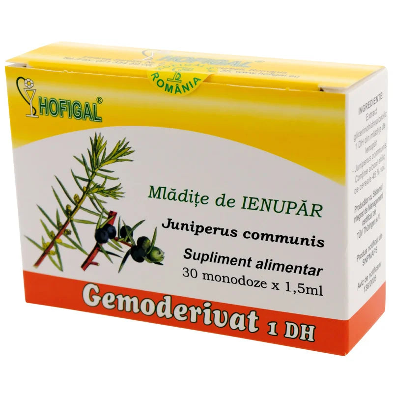 Gemoderivat Mladite Ienupar, 1,5 ml x 30 monodoze-HOFI.00064