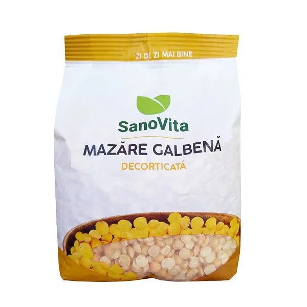 Mazare galbena decorticata, 500 gr-SANO.00349