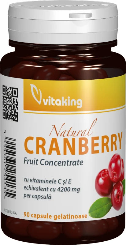 Extract de merisor (afine) cu vitamina C si E, 90 capsule-VITA.00055