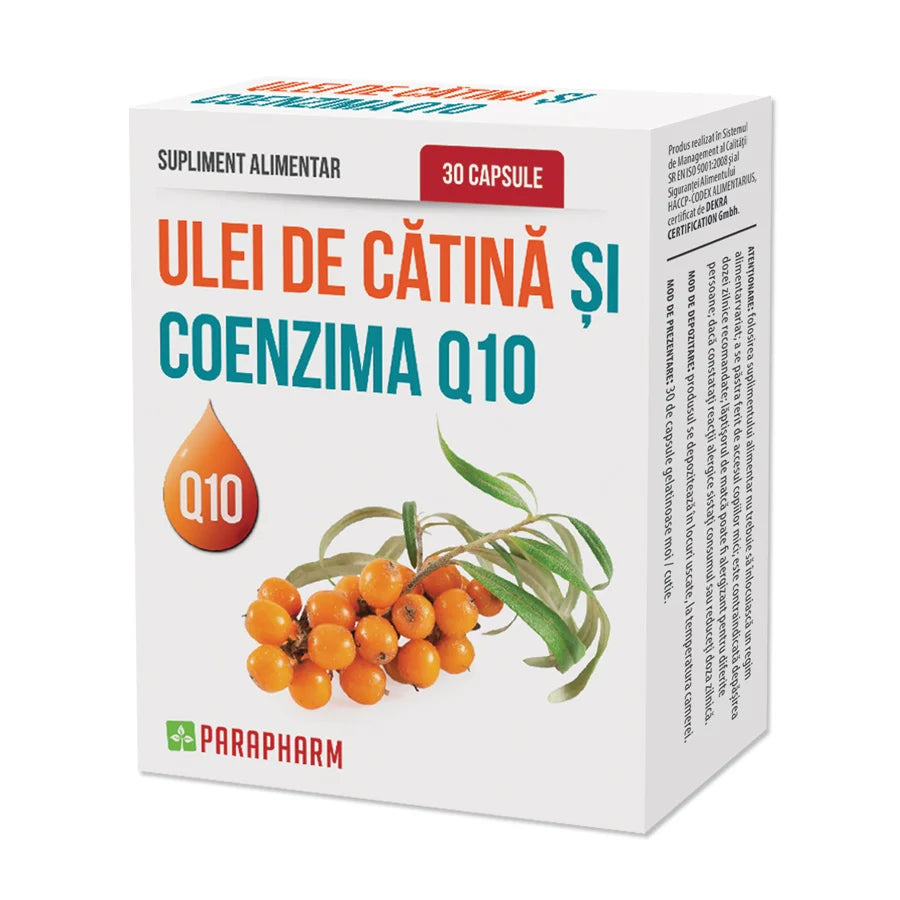 Ulei de catina + Q10, 30 cps-QUAN.00075