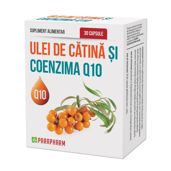 Ulei de catina + Q10, 30 cps-QUAN.00075
