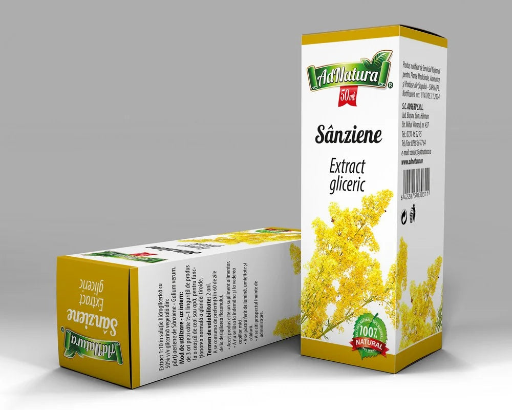  Extract gliceric sanziene cu flori galbene, 50ml-ADSV.00258
