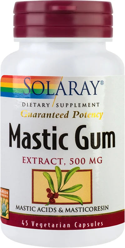 Mastic Gum 500 mg, 45 capsule vegetale-SECO.00052