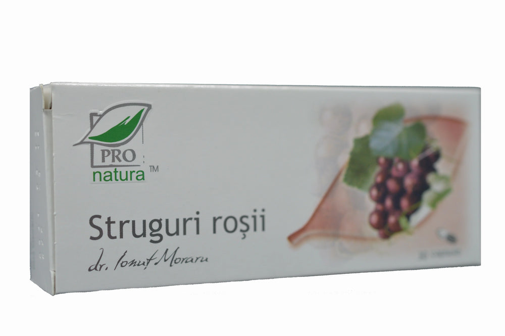 Struguri Rosii, 30 capsules-MEDI.00481