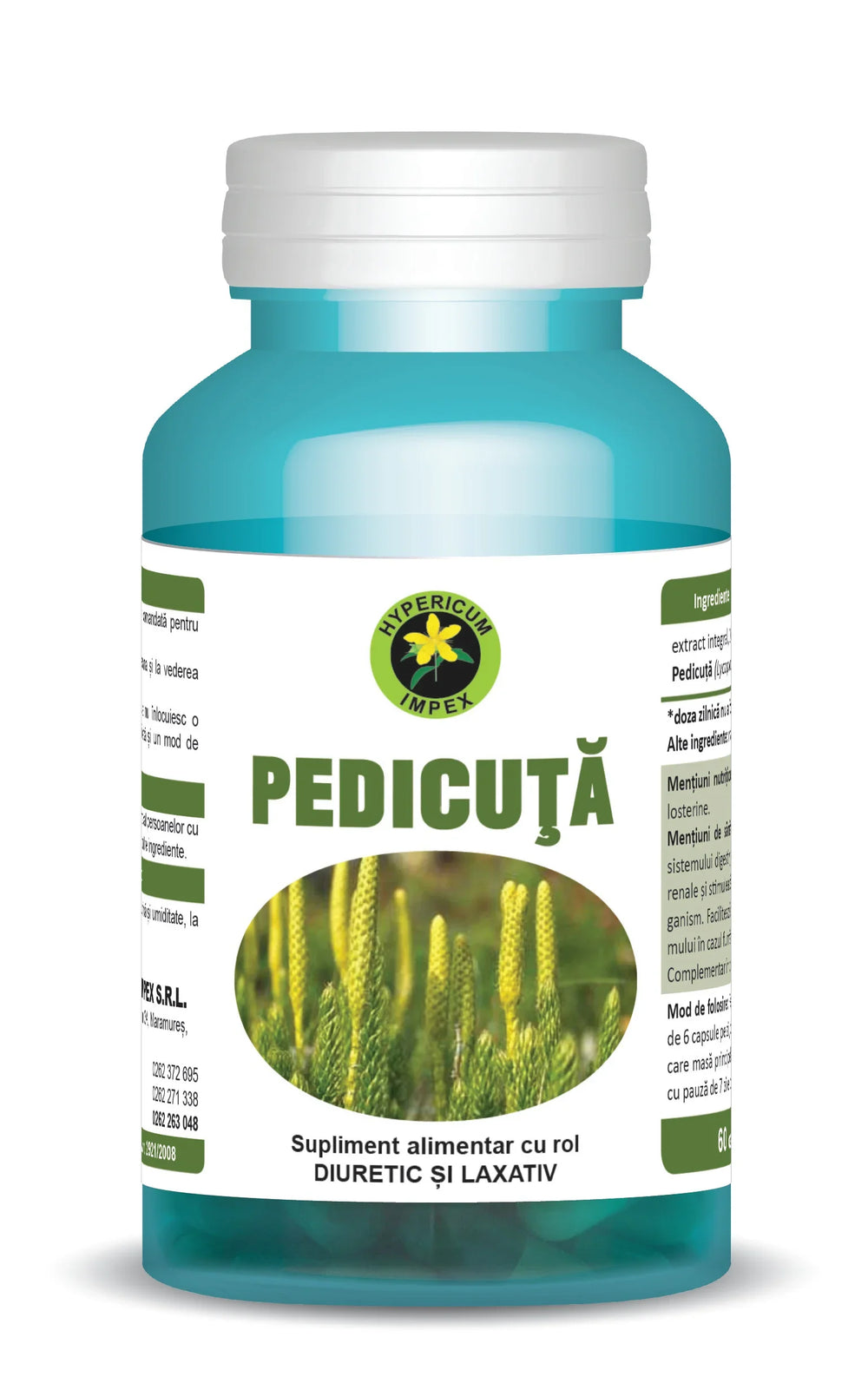 Pedicuta, 60 capsule-HYPE.00188
