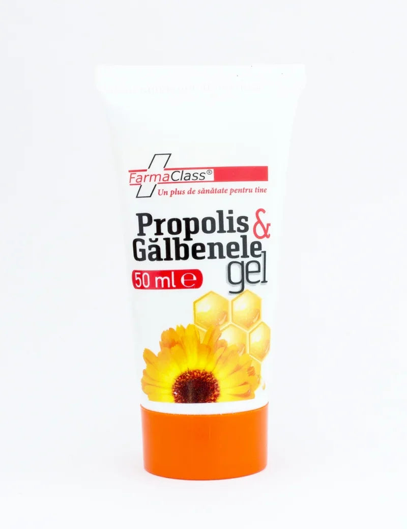 Gel cu Propolis & Galbenele, 50 ml-FARM.00078