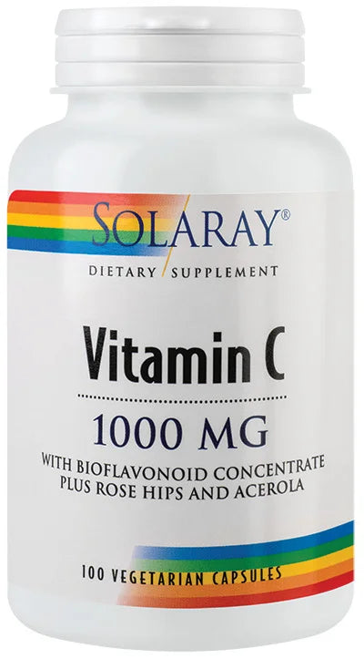 Vitamin C 1000 mg, 100 capsule vegetale-SECO.00103