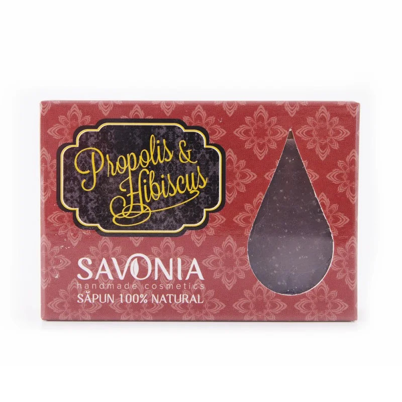 Sapun propolis si hibiscus, 90 gr-SAVO.00013