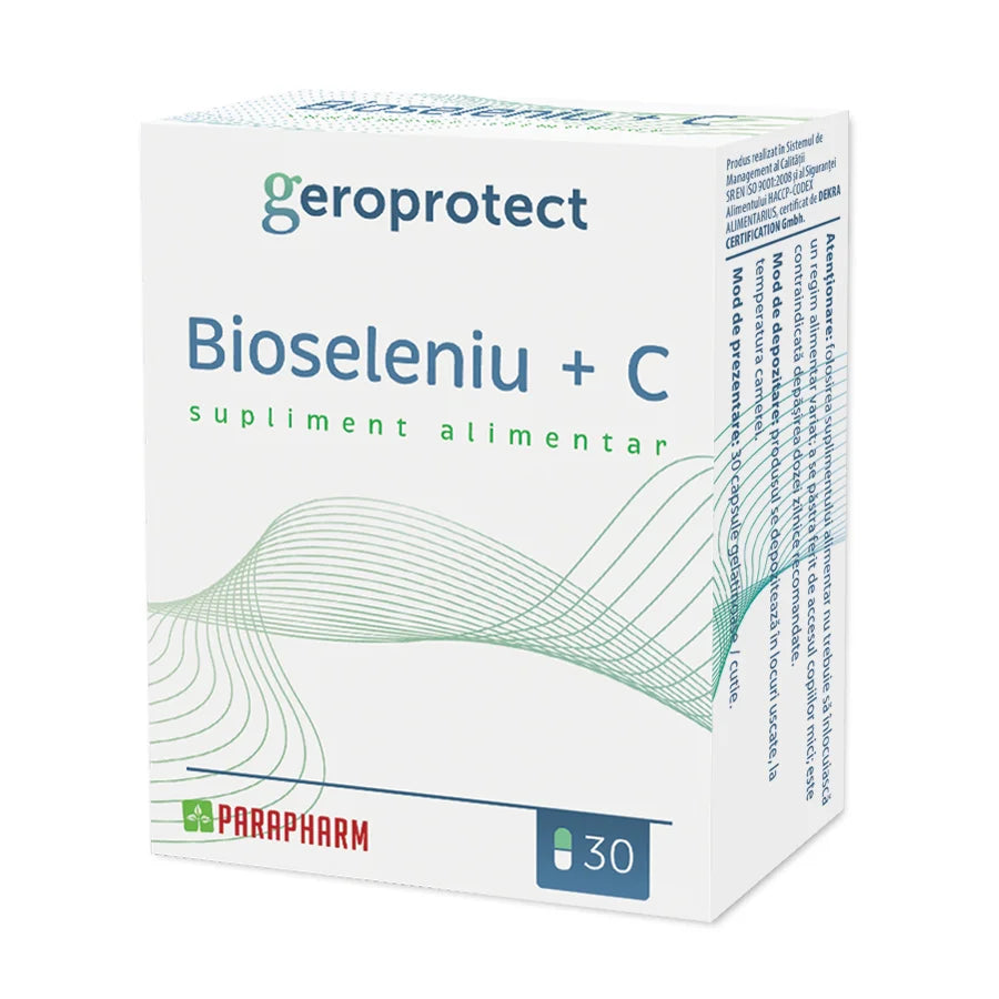 BioSeleniu + Vitamina C, 30 cps-QUAN.00013