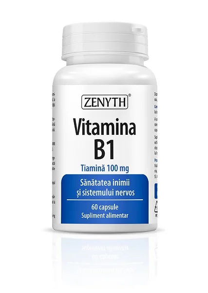 Vitamina B1 (Tiamina) 100 mg, 60 cps-ZENY.00159