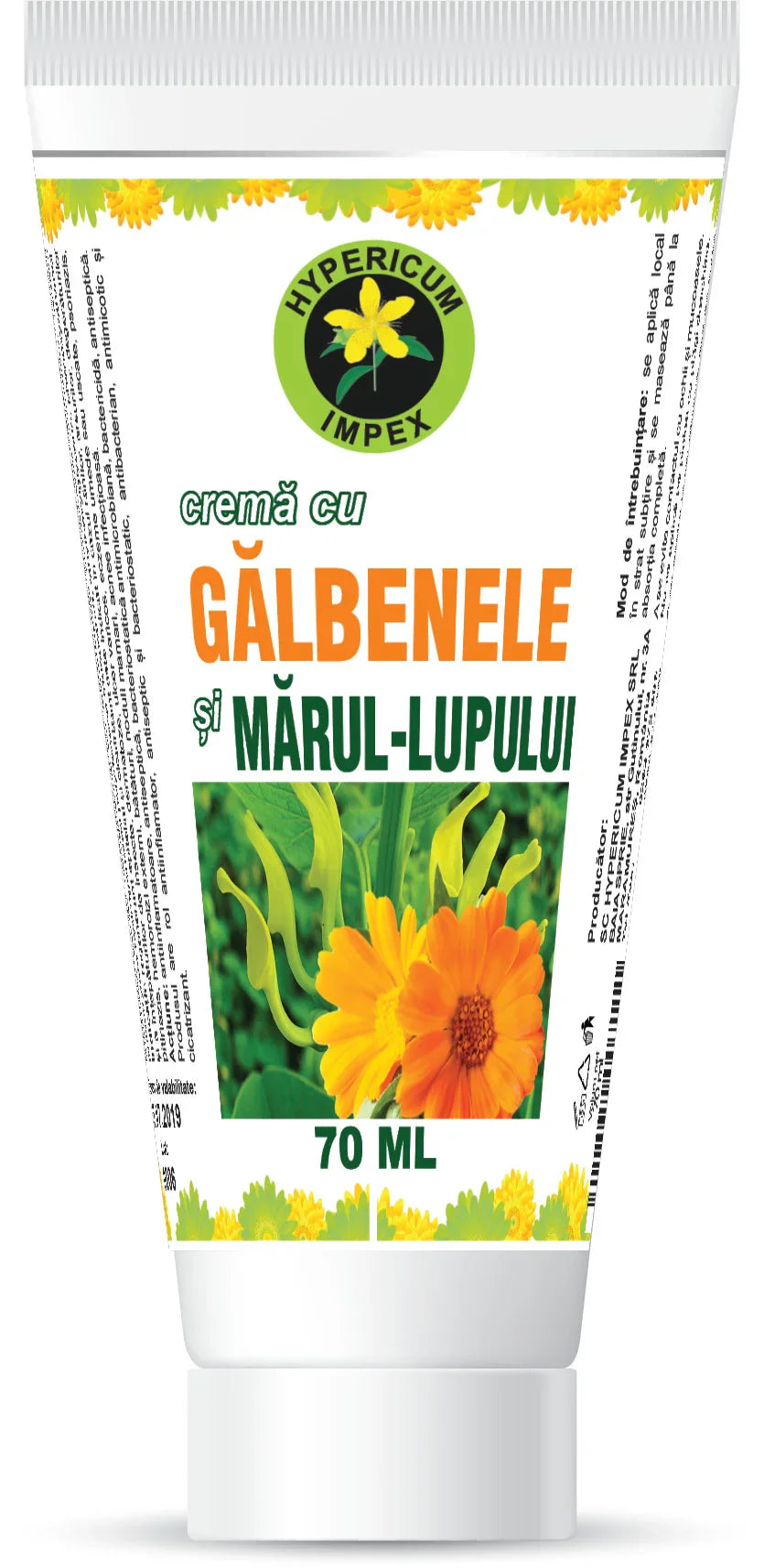 Crema Galbenele & Marul-Lupului, 70 ml-HYPE.00443