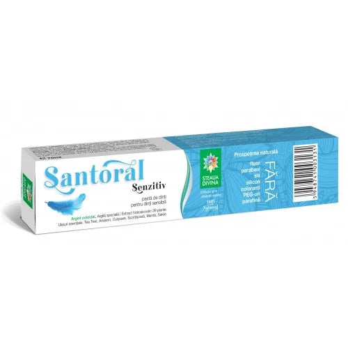 Pasta de dinti Santoral Senzitiv, 75 ml / 100 gr-SANT.00289