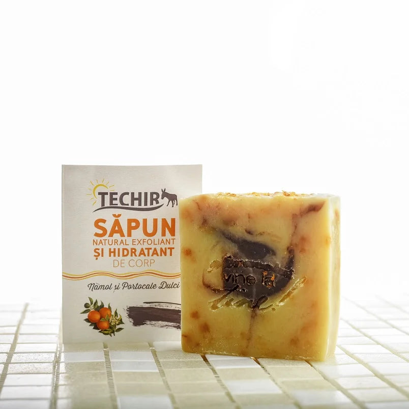 Sapun exfoliant si hidratant pentru corp, 120 gr ±10 gr-TECH.00001
