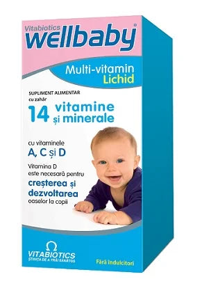 Wellbaby Multi-Vitamin (lichid), 150 ml-VITA.00265