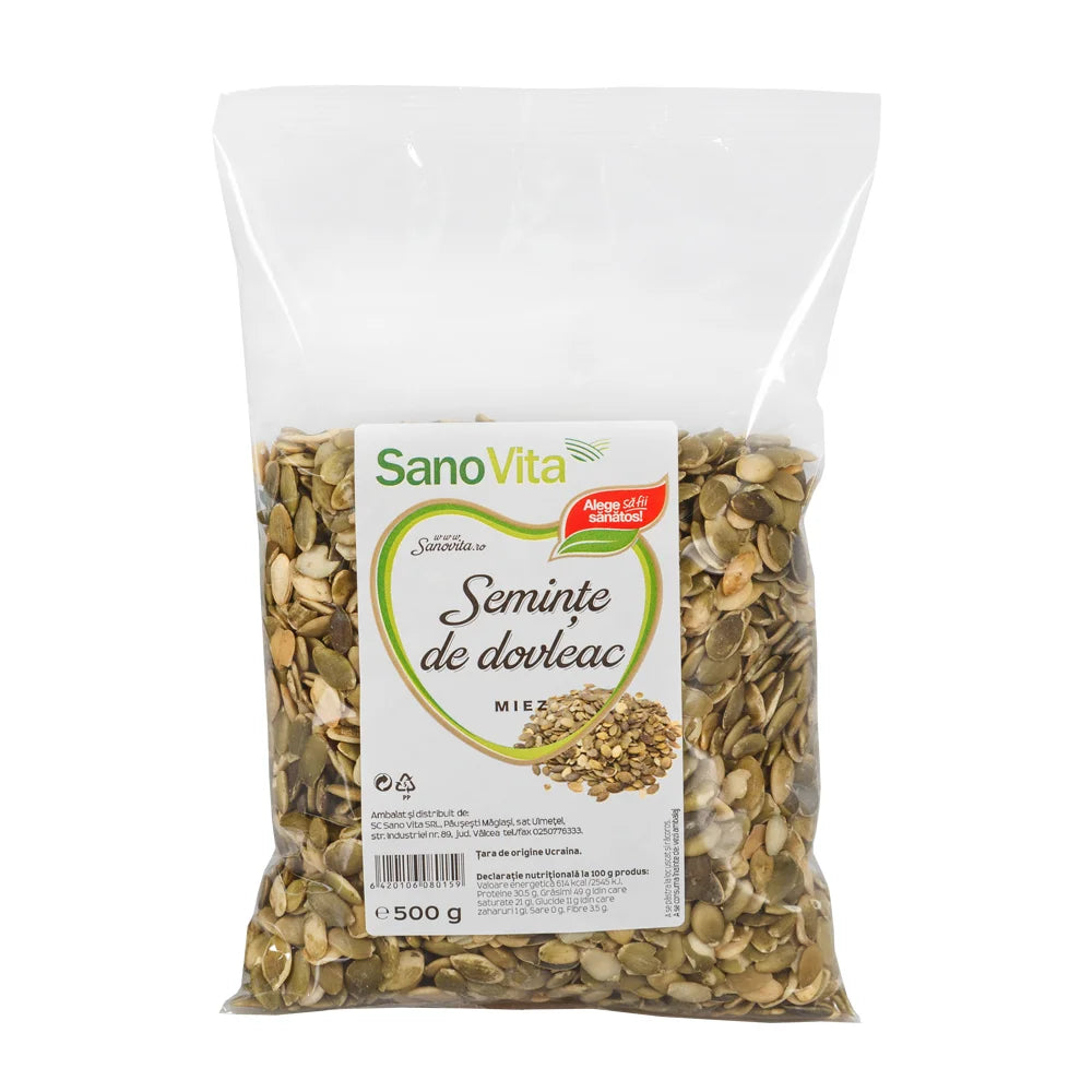 Seminte dovleac, 500 gr-SANO.00133