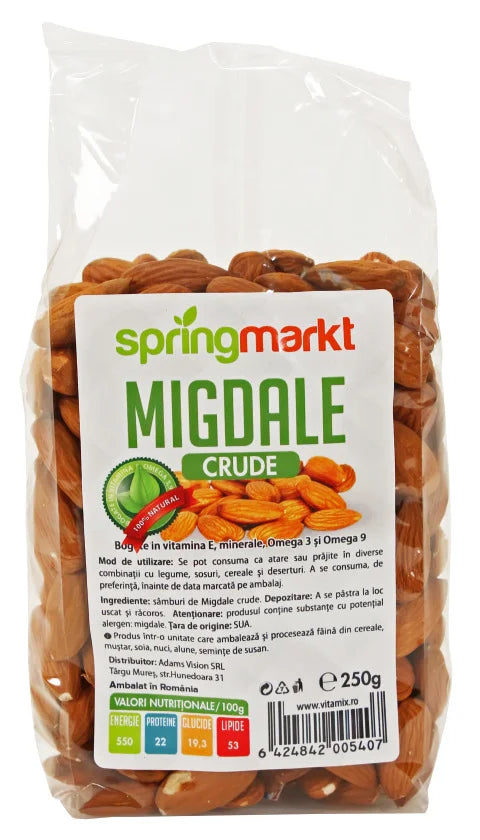 Migdale crude, 250 gr-ADAM.00331