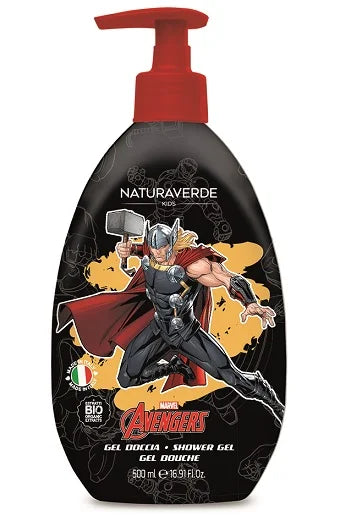 Gel de Dus Hulk cu Gaibenele si Musetel Pompita, 500 ml-NATU.00044