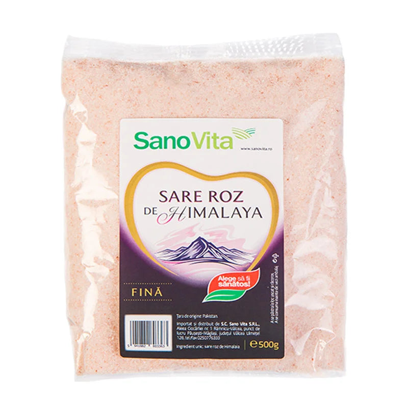 Sare roz Himalaya fina, 500 gr-SANO.00168