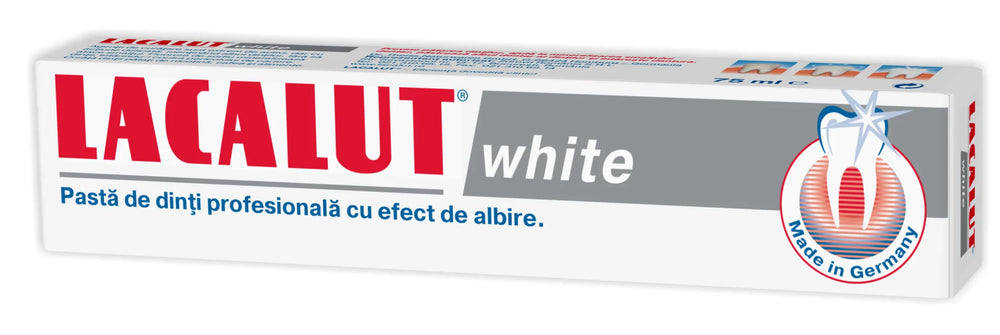 Lacalut White, Pasta de Dinti, 75 ml-LACA.00013