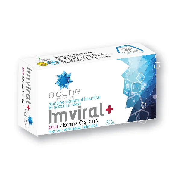 ImViral Plus cu vitamina C si zinc, 30 comprimate-HELC.00083