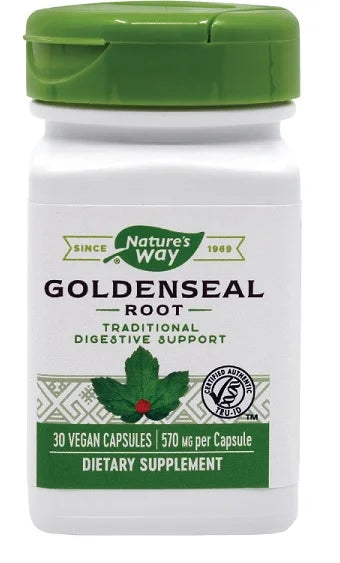 Goldenseal 570 mg, 30 capsule vegetale-SECO.00402