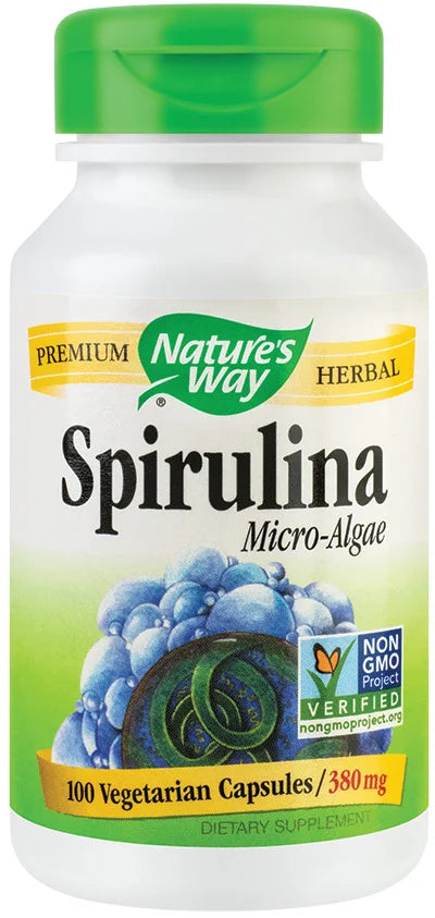 Spirulina Micro-Algae 380 mg, 100 capsule-SECO.00109