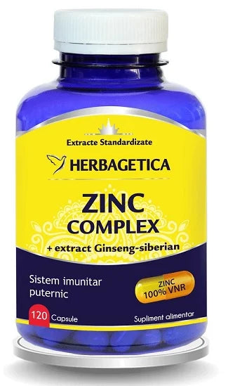 Zinc Complex Organic, 120 cps-HERB.00795