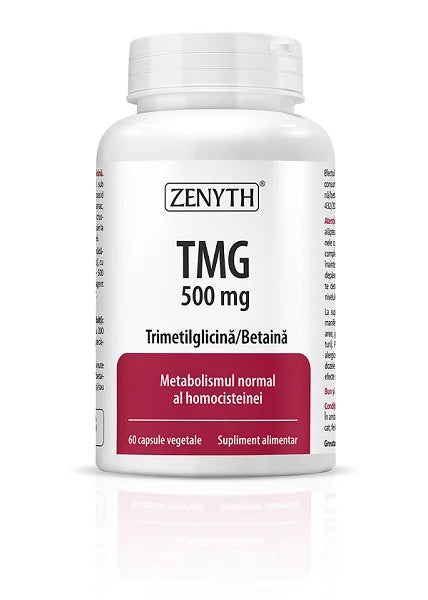 TMG 500 mg, 60 cps vegetale-ZENY.00173