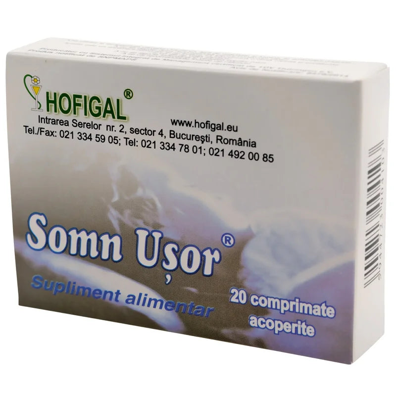 Somn Usor, 20 comprimate-HOFI.00136