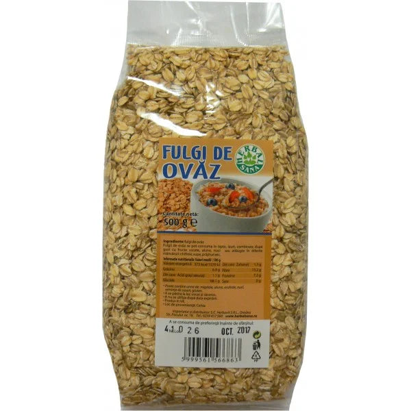 Fulgi de Ovaz, 500 g-HERB.00937