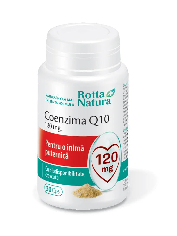 Coenzima Q10 120 mg, 30 cps-ROTT.00127